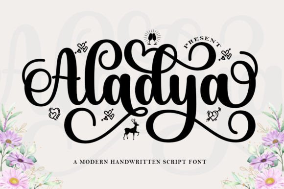 Aladya: The Elegant Script Font for Editorial Design