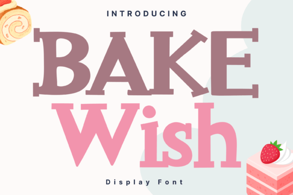 Bake Wish Font for Polished Brand Identity