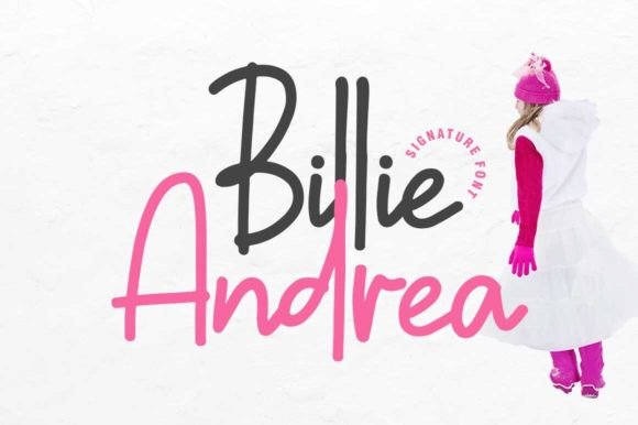 Billie Andrea: A Signature Font for Modern Branding