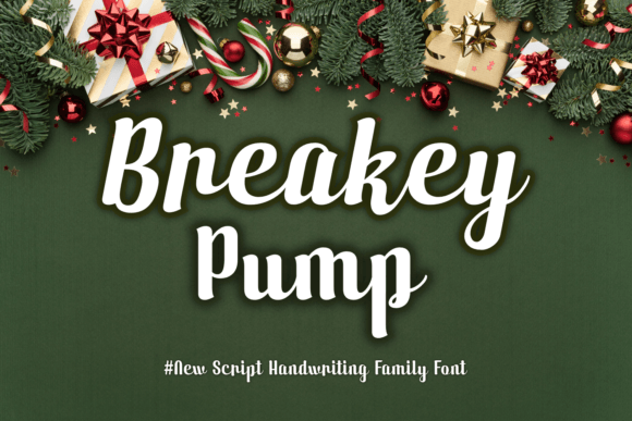 Breakey Pump Font for Scroll-Stopping Social Media