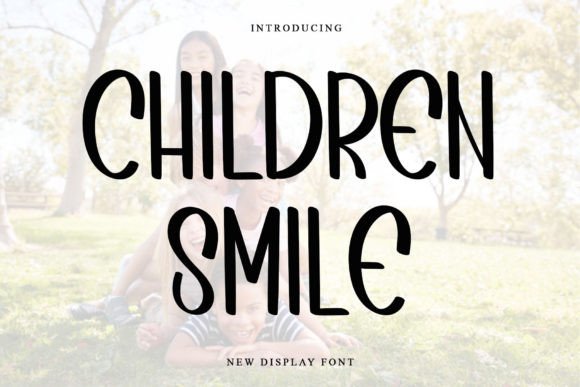 Children Smile Font: Elegant Handwritten Branding