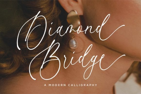 Diamond Bridge Font for Elegant Branding