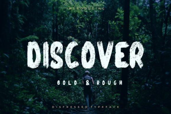 Discover: Bold Brush Font for Rugged Branding