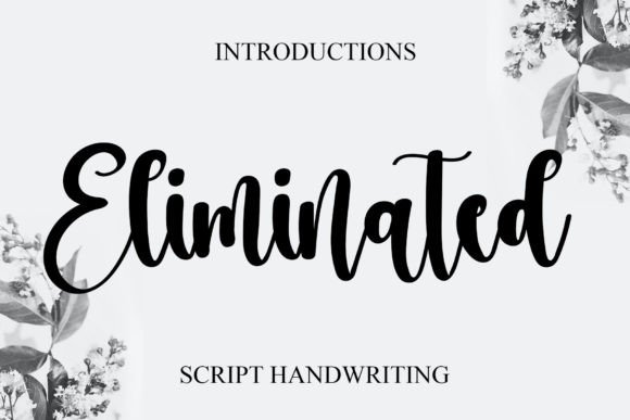Eliminated Font for Modern Web Design