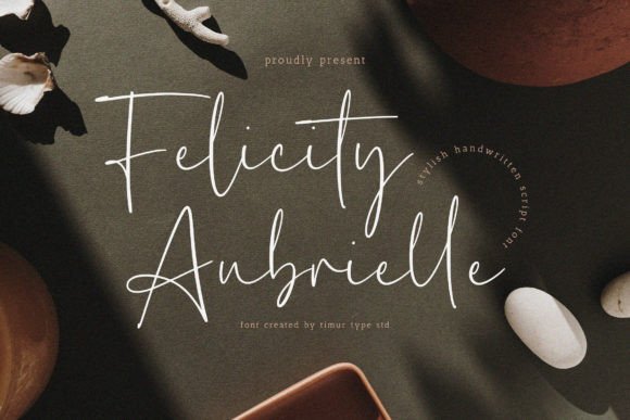 Felicity Aubrielle: Elevate Your Brand Typeface