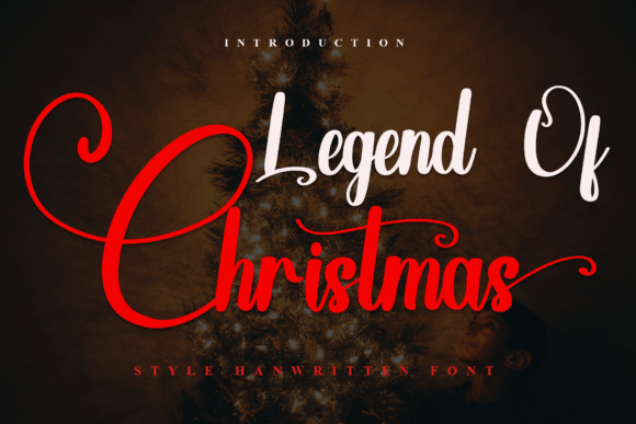 Legend of Christmas Typeface for Festive Branding