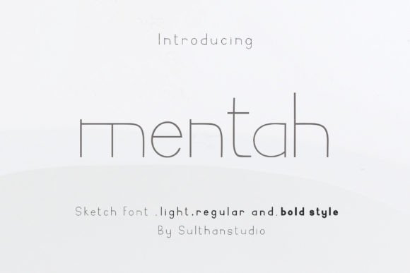Mentah: A Modern Script Handwritten Font for Web Design