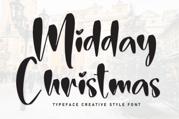 Midday Christmas Font for Elegant Editorial Design