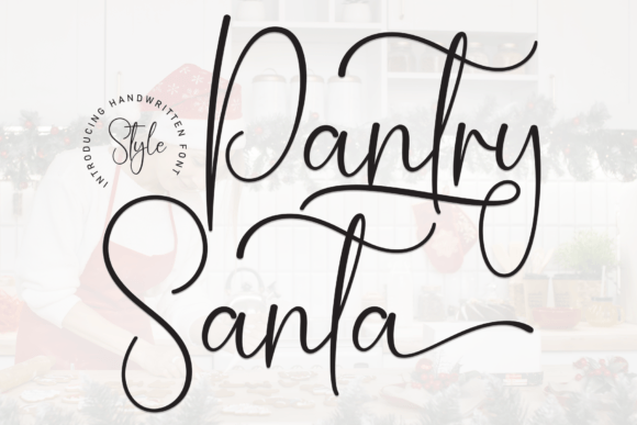 Pantry Santa: A Script Handwritten Font for Bold Campaigns