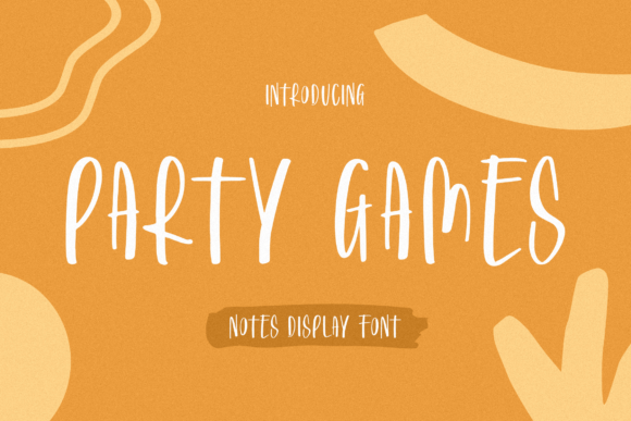 Party Games Font: Joyful Script for Creative Brands