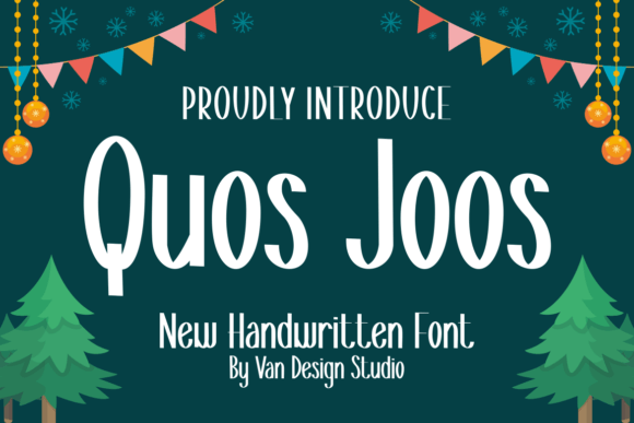 Quos Joos: A Friendly Script Font for Small Business Branding