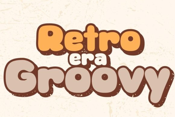 Retro Era Groovy: A Typeface for Timeless Branding