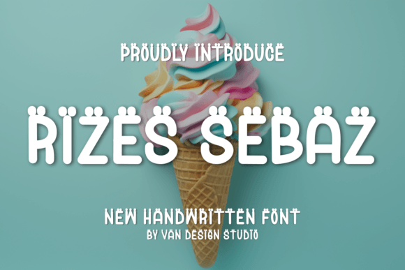 Rizes Sebaz: A Friendly Script Handwritten Font