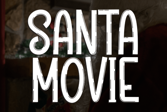 Santa Movie Font Review for Campaign Design