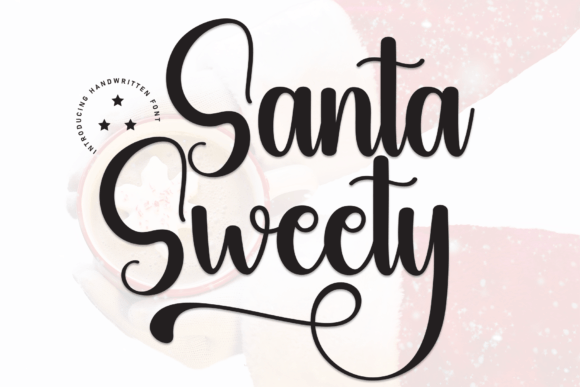 Santa Sweety Font: Elegant Script for Designers