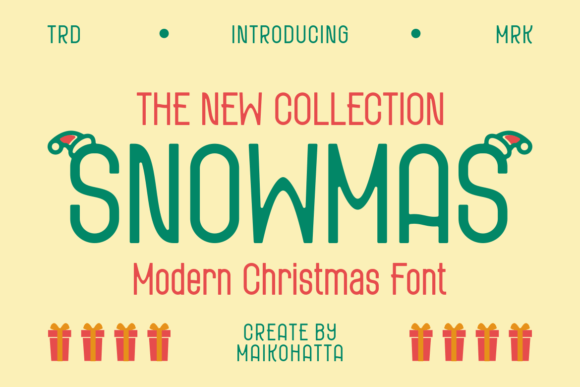 Snowmas: The Ultimate Christmas Script Font