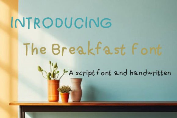 The Breakfast Font for Authentic Web Design