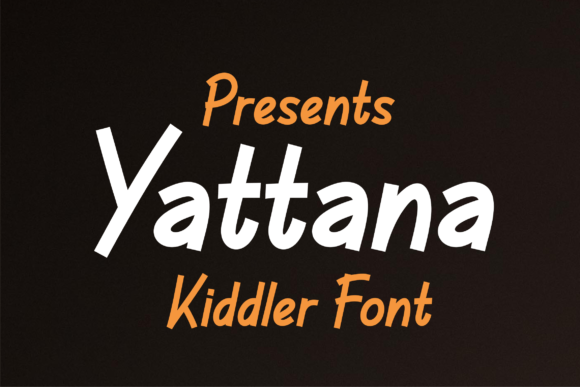 Yattana Kiddler: Bold Handwritten Font for Campaigns